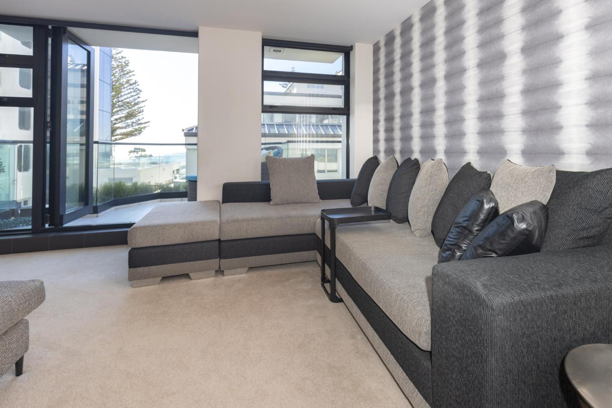 Апартаменты Seaside At Eleven Mt Maunganui Маунт-Маунгани Экстерьер фото